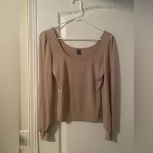 Crème blouse
